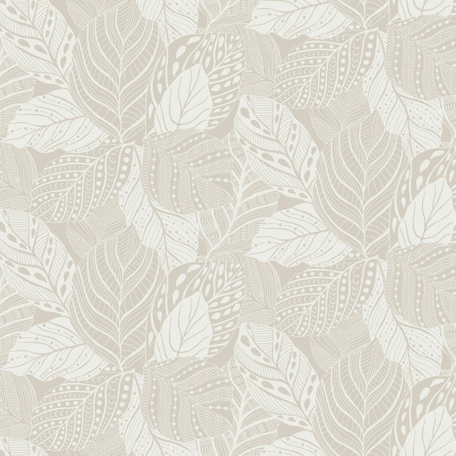 York Wallpaper - Vinca Glint, Greenhouse GO8222