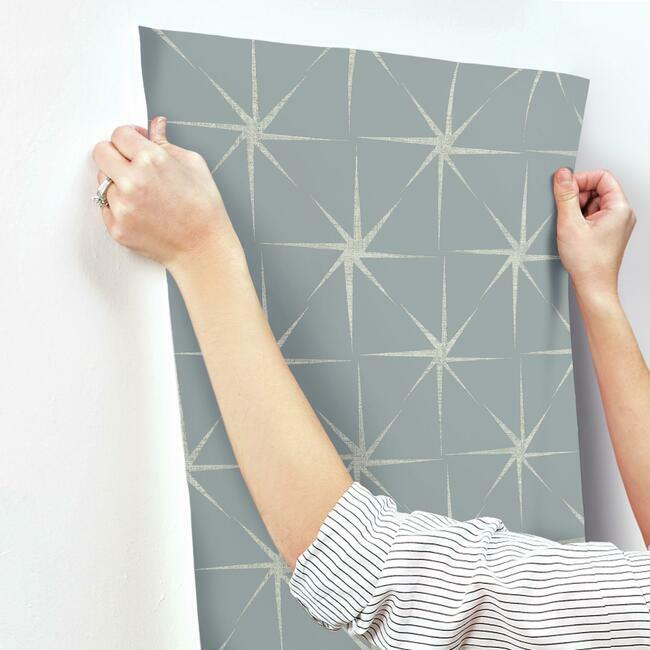 GR5945 | Grandmillennial, Evening Star Blue York Wallpaper