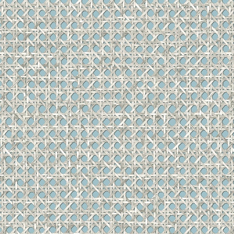 JP11202 | Mika, Blue - Seabrook Designs Wallpaper