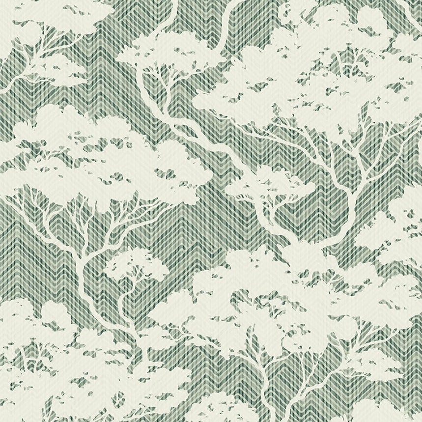 JP11704 | Nara Stringcloth, Green - Seabrook Designs Wallpaper
