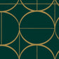 Purchase Md7203 | Modern Metals Second Edition, Sun Circles - Antonina Vella Wallpaper