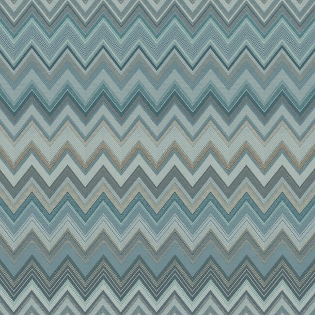 MI10335 Happy Zig Zag, Missoni York Wallpaper - Main Image