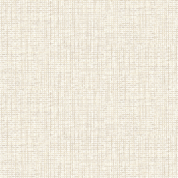Looking PS41302 Palm Springs Woven Summer White Grid Kenneth James Wallpaper