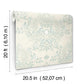 Purchase Psw1435Rl | Cottontail Toile Peel & Stick, Animals - Erin & Ben Co. Wallpaper
