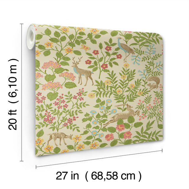 Purchase Psw1436Rl | Woodland Floral Peel & Stick, Floral - Erin & Ben Co. Wallpaper