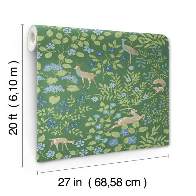 Purchase Psw1437Rl | Woodland Floral Peel & Stick, Floral - Erin & Ben Co. Wallpaper