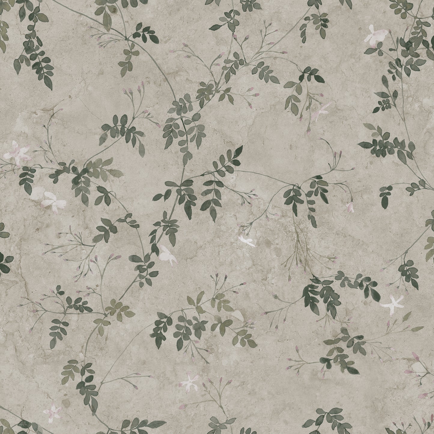 S10112 Irene olive green, Jordnära by Sandberg Wallpaper