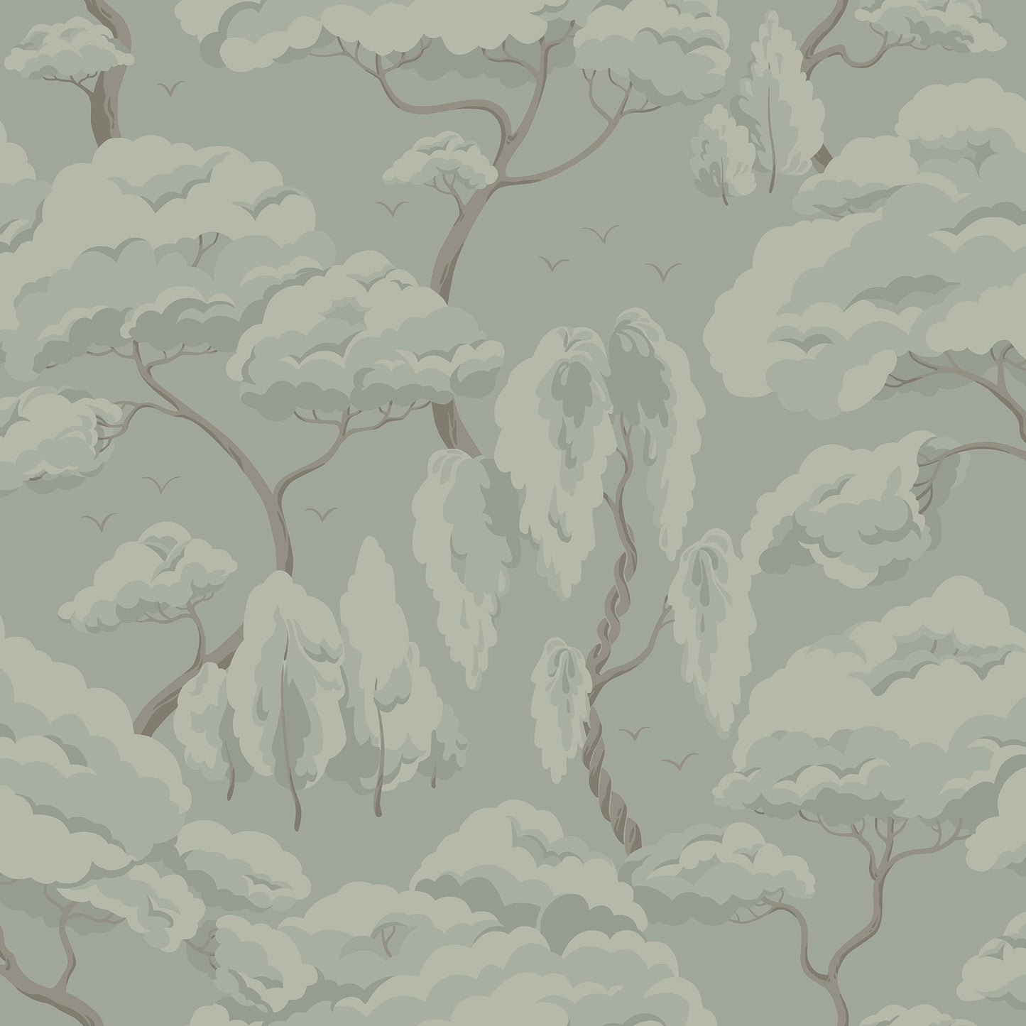 S10124 Kristoffer sage green, Jordnära by Sandberg Wallpaper