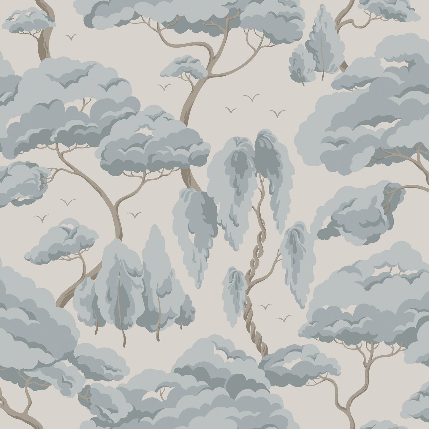 S10125 Kristoffer misty blue, Jordnära by Sandberg Wallpaper