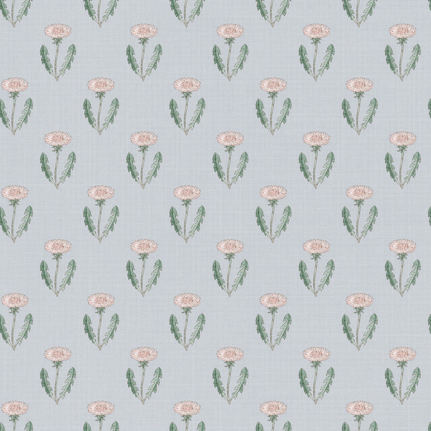 S10138 Maskrosen soft blue, Huset i Solen by Sandberg Wallpaper