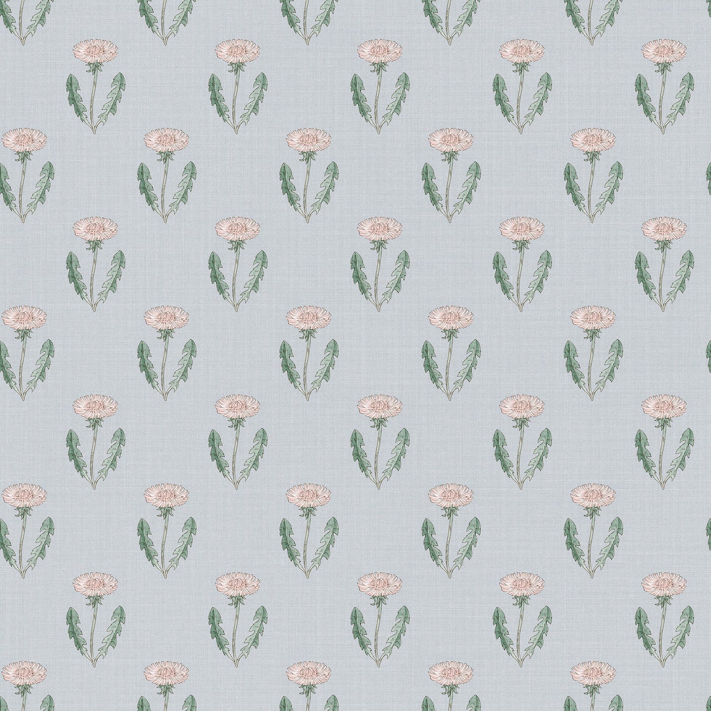 S10138 Maskrosen soft blue, Huset i Solen by Sandberg Wallpaper