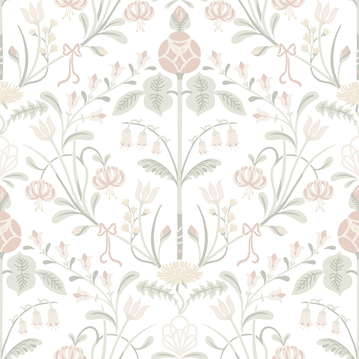 S10156 Till Carl powder pink, Huset i Solen by Sandberg Wallpaper