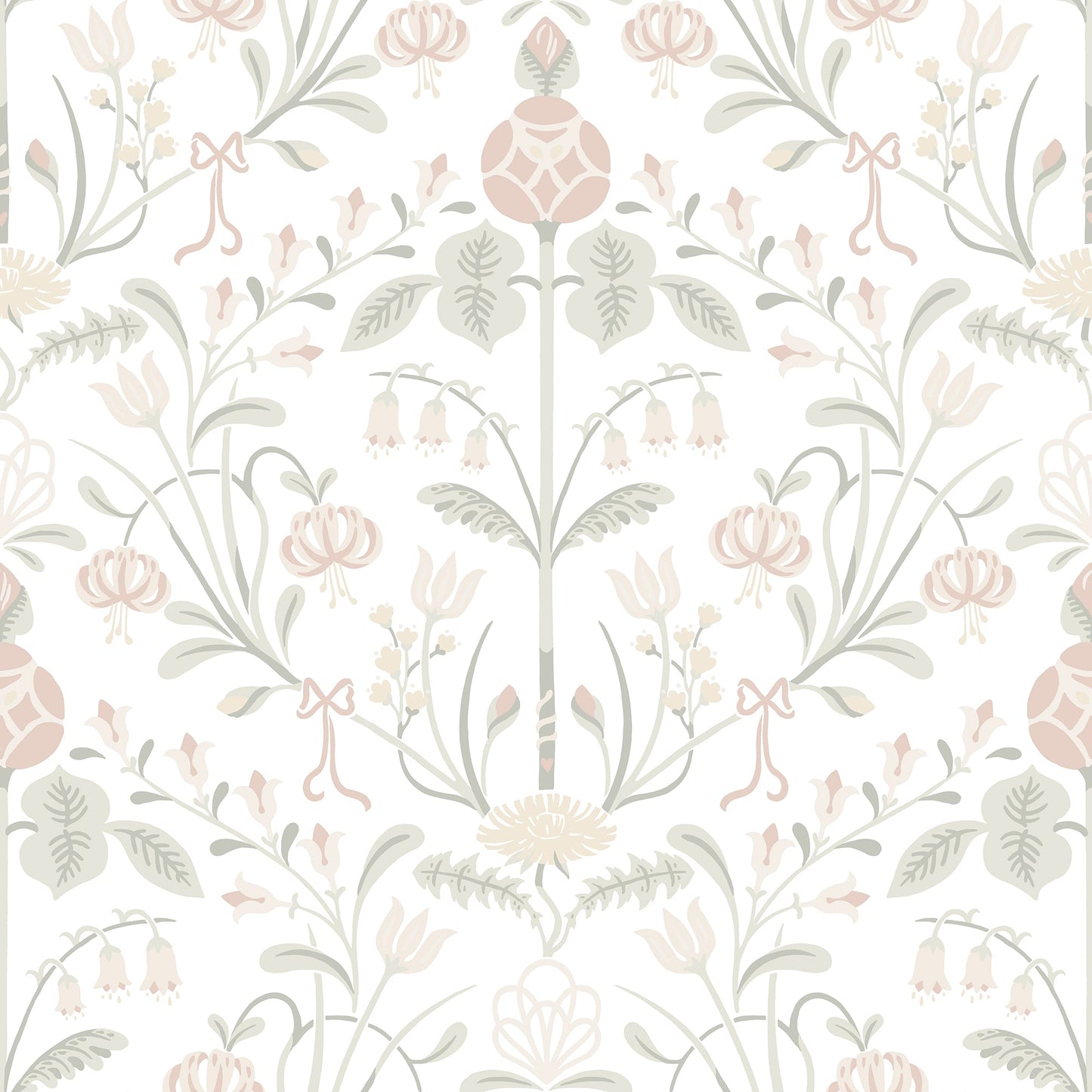 S10156 Till Carl powder pink, Huset i Solen by Sandberg Wallpaper