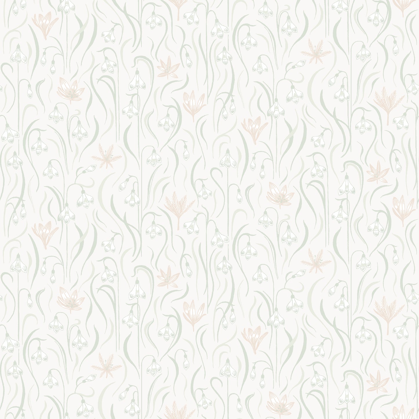 S10157 Signe spring green, Huset i Solen by Sandberg Wallpaper