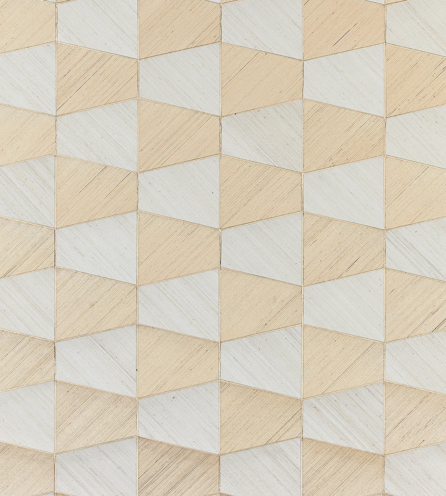 Acquire Scalamandre Wallpaper Pattern Sc 0001Wp88464 Name Staccato - Abaca & Sisal Ivory & Sand Geometric|Graphic Wallpaper