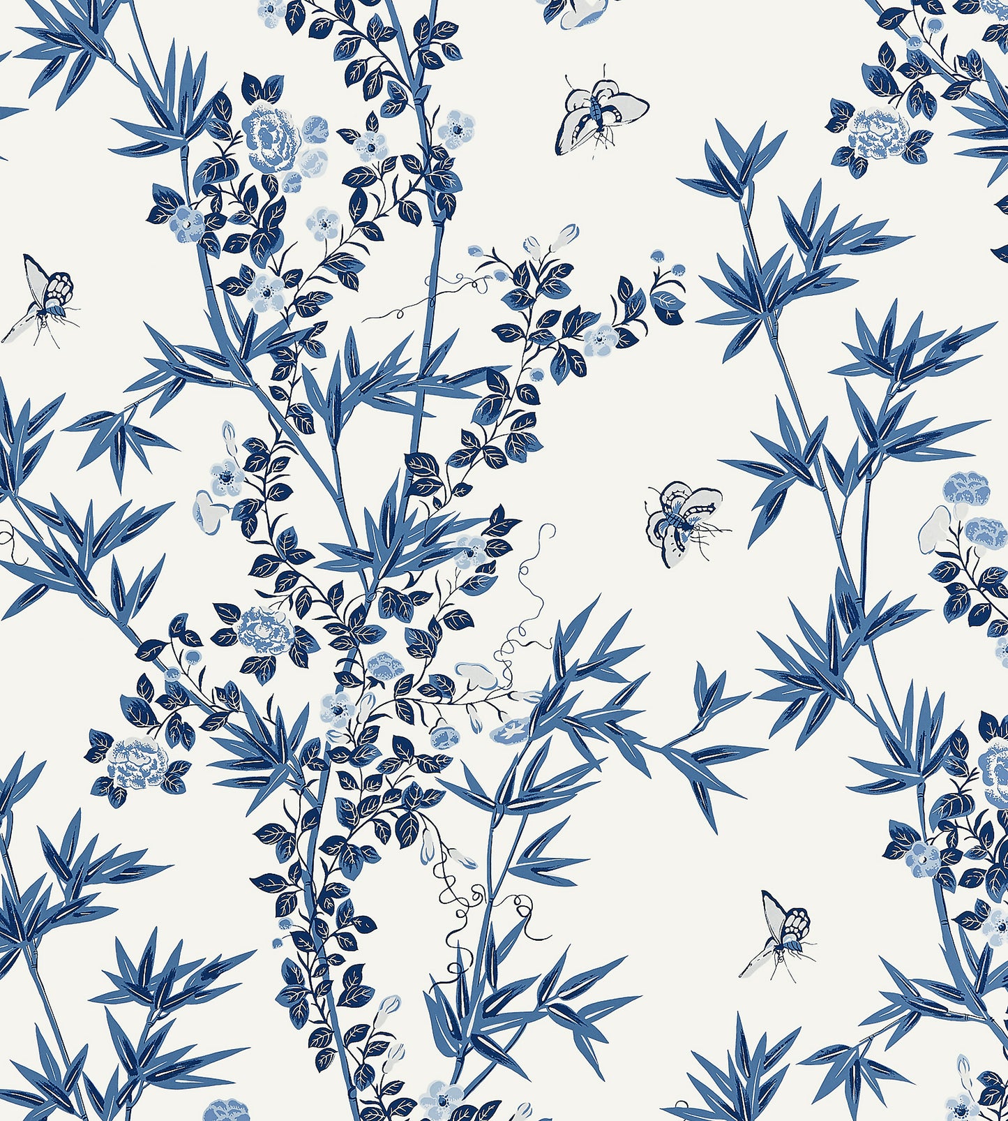 View Scalamandre Wallpaper Pattern Sc 0002Wp88375 Name Jardin De Chine Porcelain Bird Wallpaper