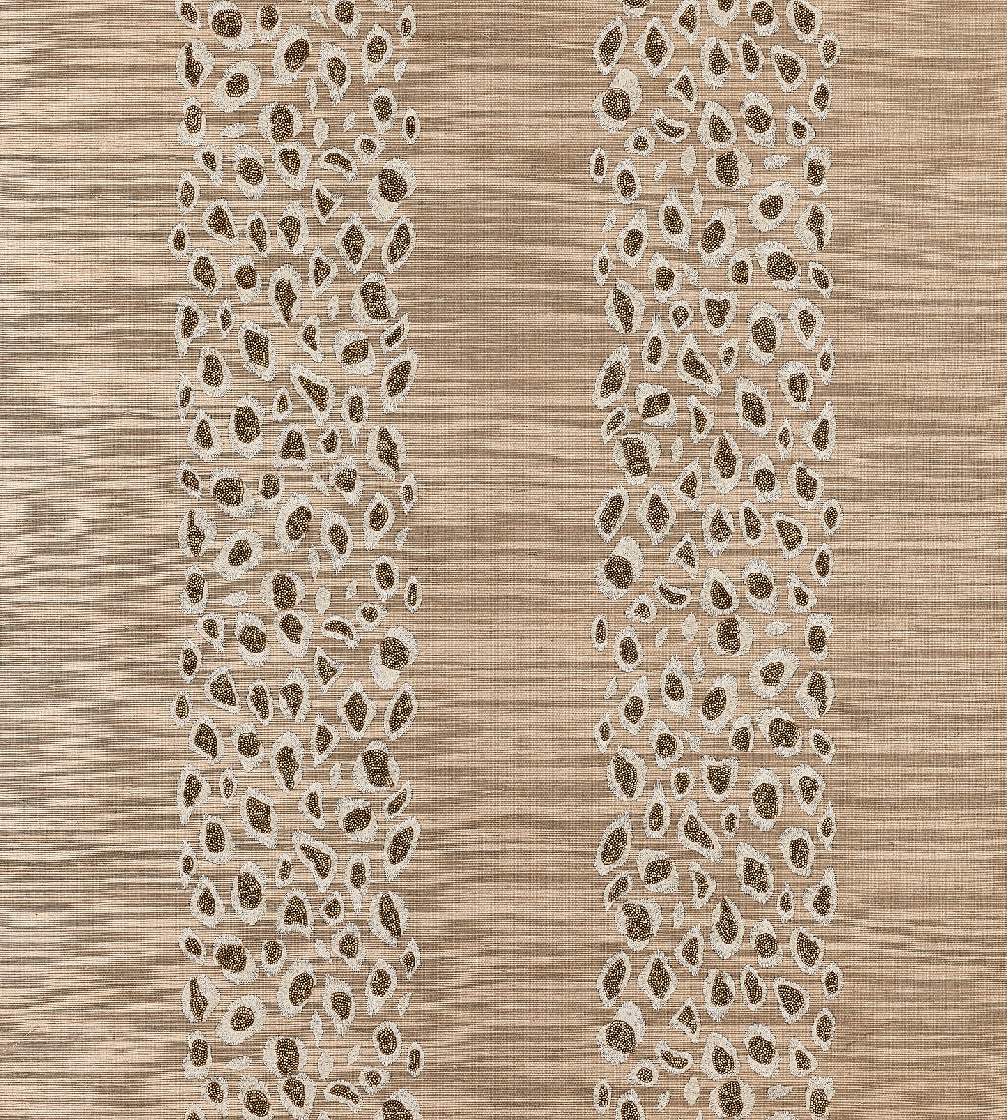 Shop Scalamandre Wallpaper Pattern Sc 0003Wp88446 Name Catwalk Embellished Grasscloth Desert Animal Skin|Stripe Wallpaper