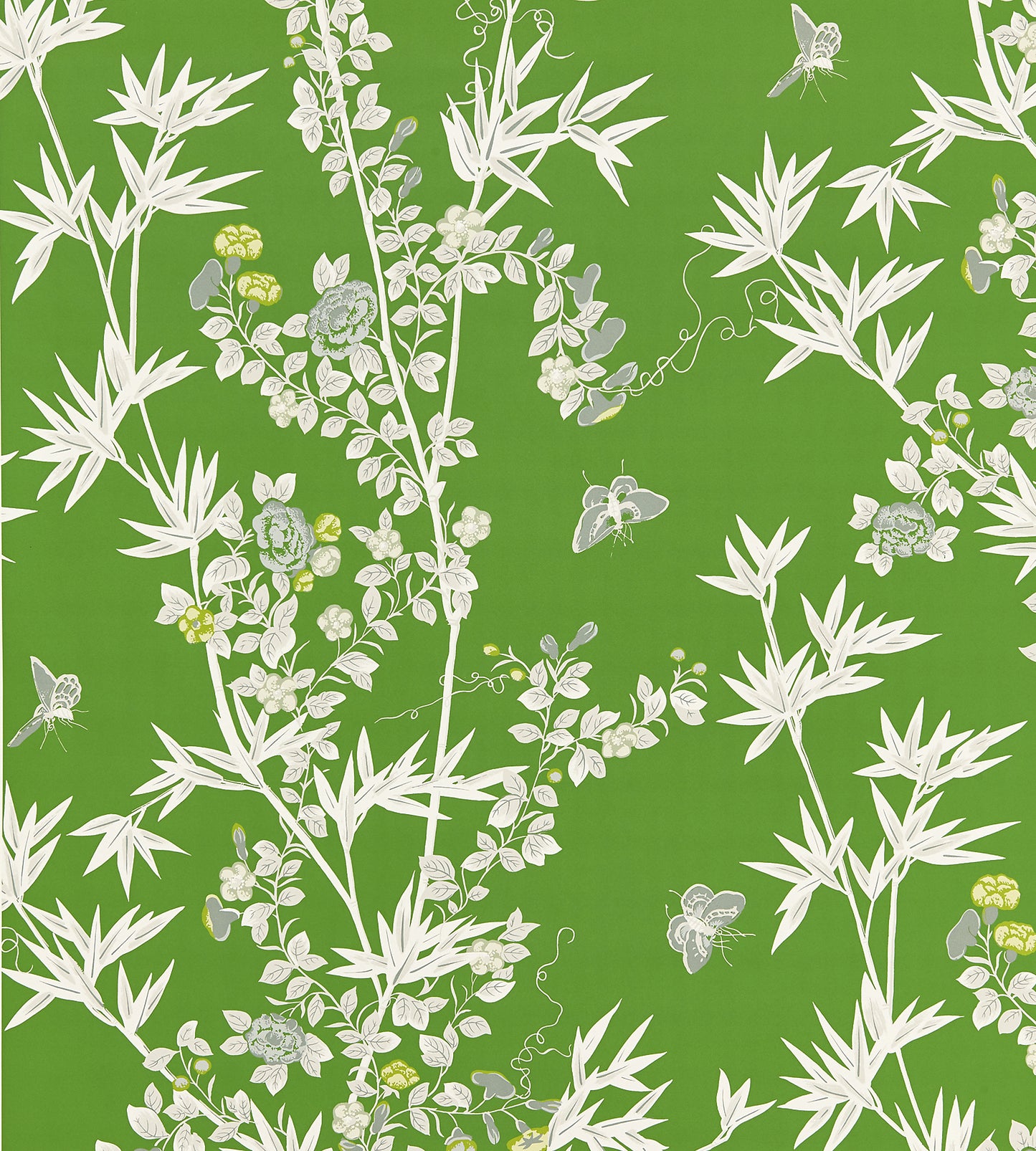 Find Scalamandre Wallpaper Pattern Sc 0004Wp88375 Name Jardin De Chine Jade Bird Wallpaper