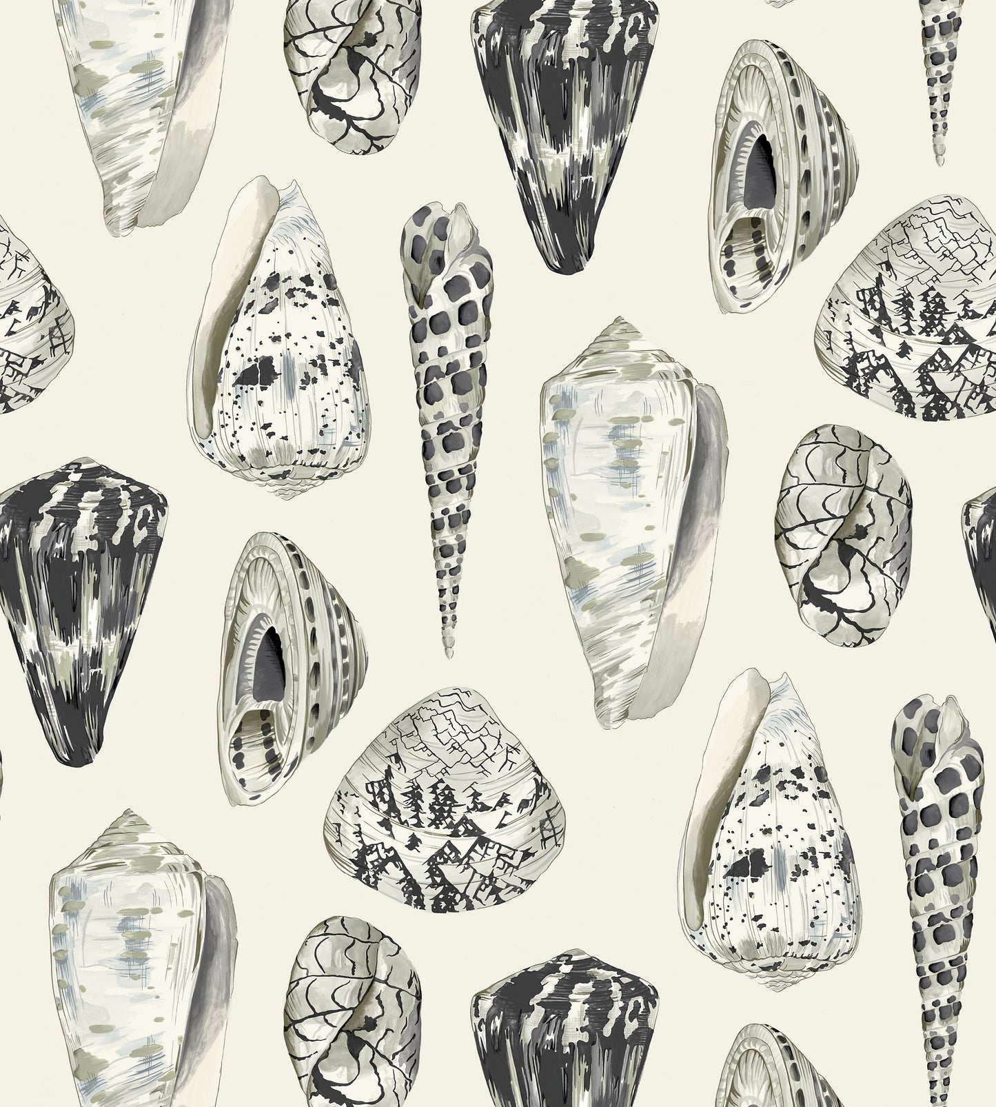 Select Scalamandre Wallpaper Pattern Sc 0006Wp88365 Name Coquina Graphite Bird Wallpaper