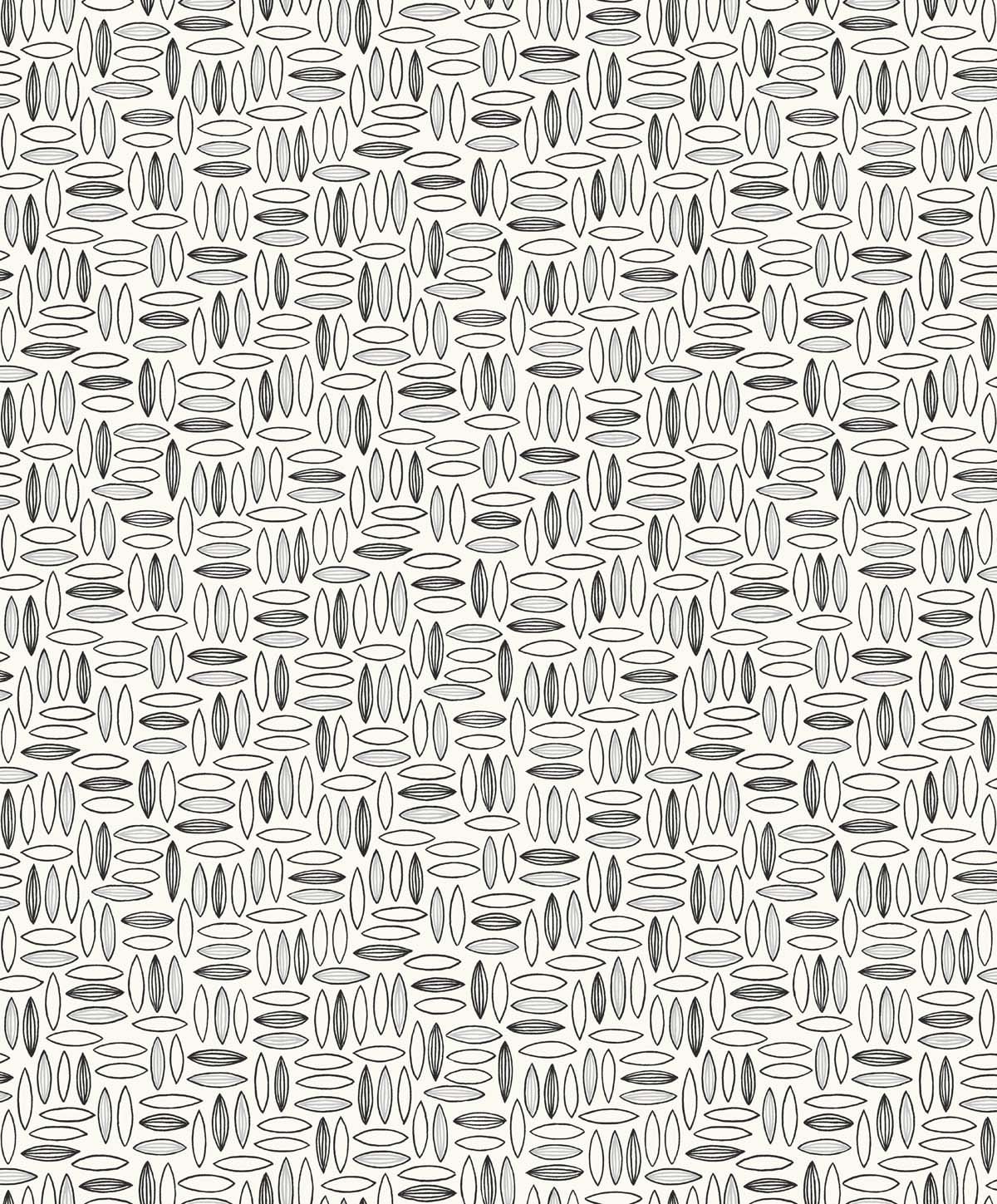 SL80600 | Pip Geo , Grey - Seabrook Designs Wallpaper