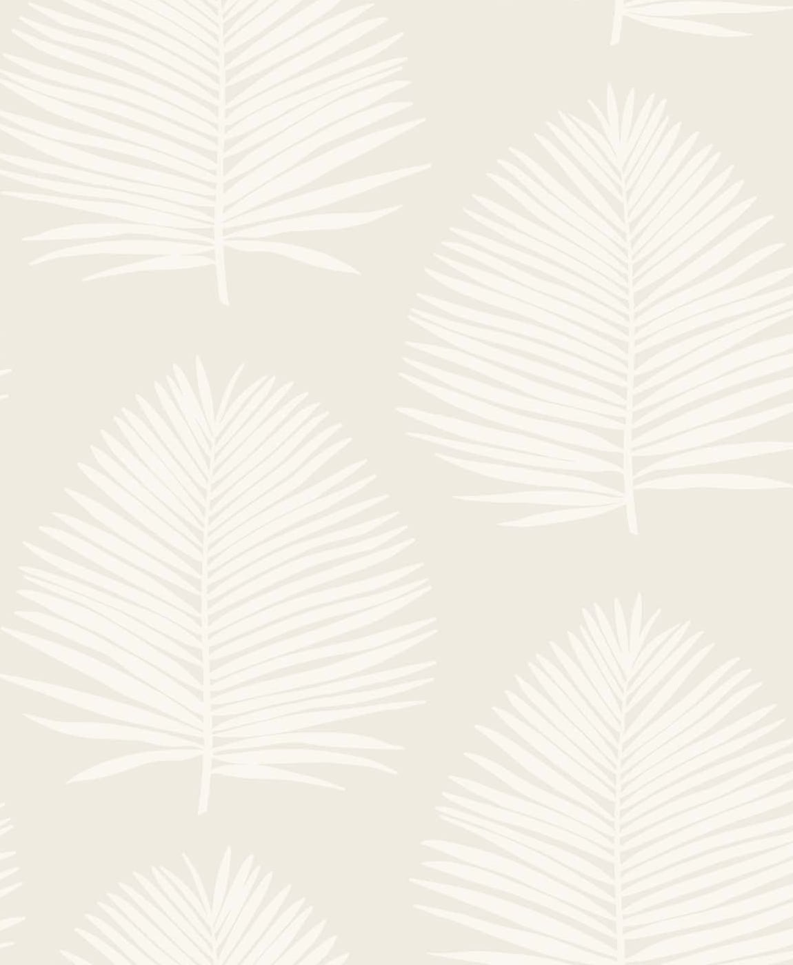 SL80700 | Island Palm, Off-White - Seabrook Designs Wallpaper