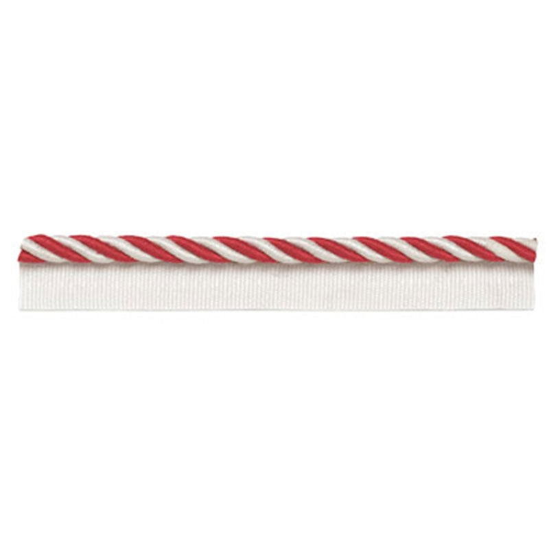 63352 | Capri Lipcord, Coral - Schumacher Fabric
