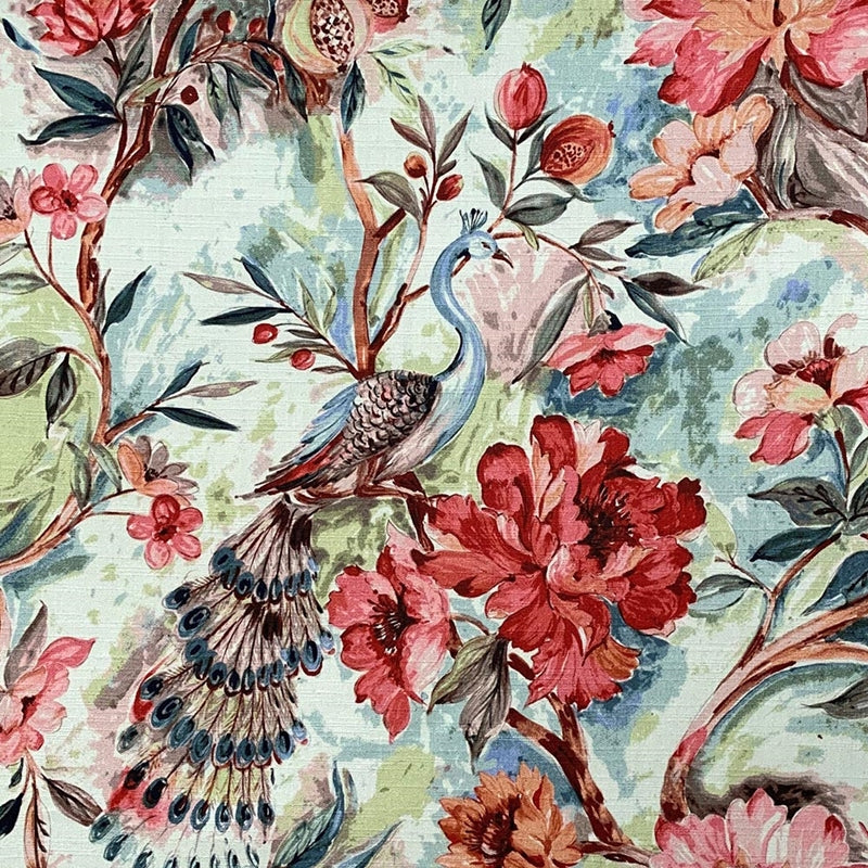 Hamilton Floral Blue Fabric