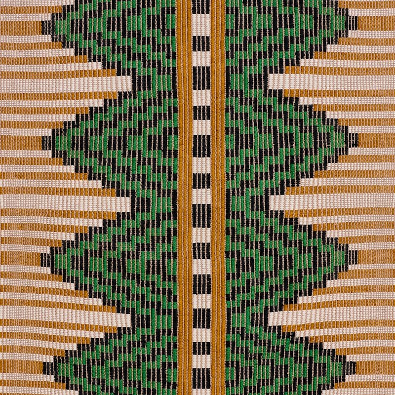 Purchase sample of 79270 Mixco Hand Woven Brocade, Jewel by Schumacher Fabric