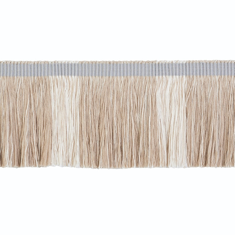 78980 | Calcada Fringe, Natural - Schumacher Fabric