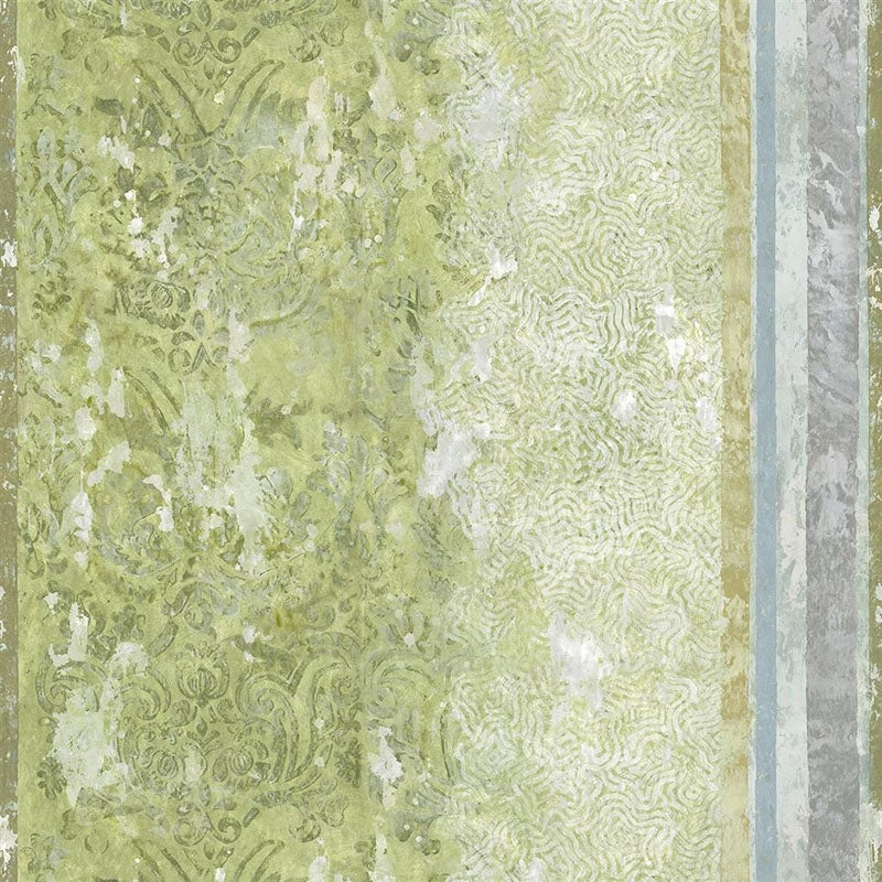 Sample PDG1095-01 La Rotonda Scene 1 Olive by Designer Guild Wallpaper