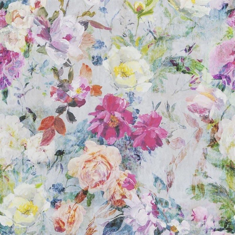 Sample PDG712-01 Marianne, Fuchsia by Designer Guild Wallpaper
