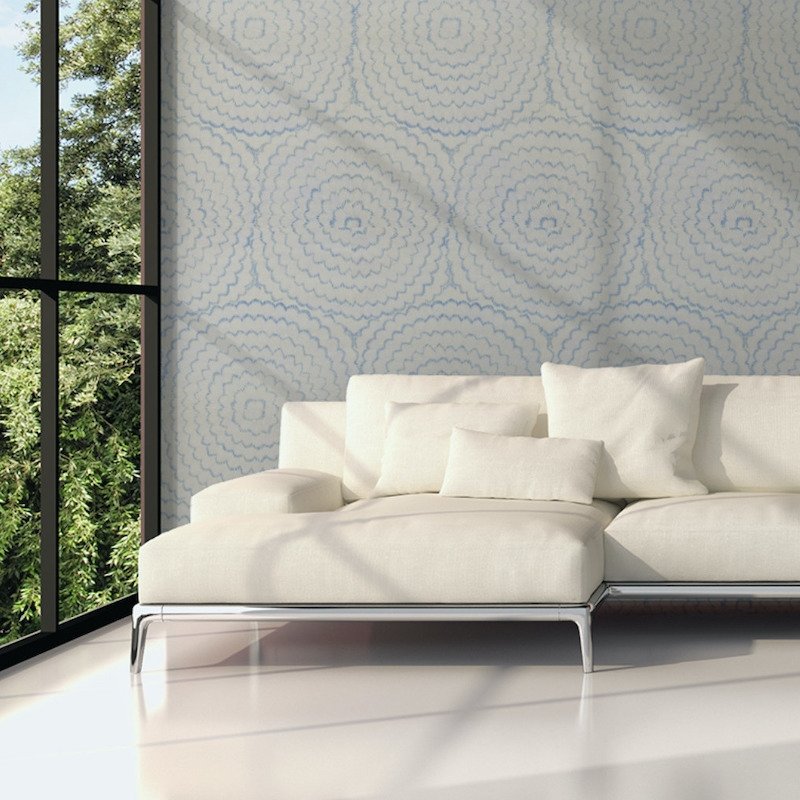 Buy 5006078 Feather Bloom Wisteria Schumacher Wallpaper