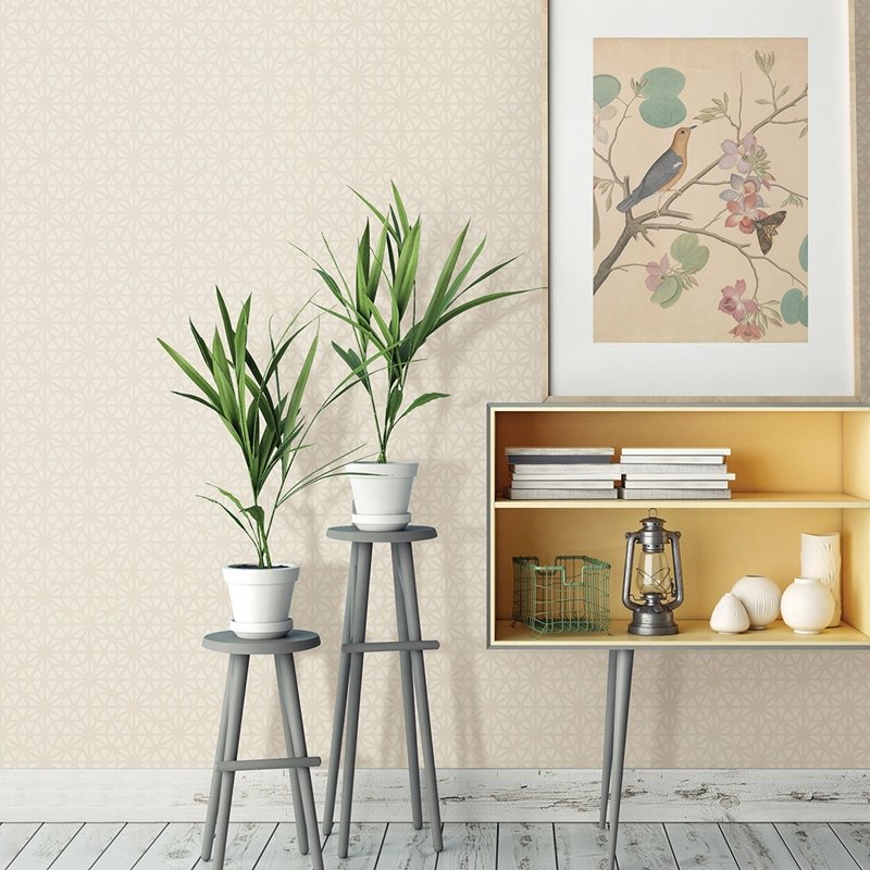 Save on 2782-24546 Billie Neutral Geometric Habitat A-Street Prints Wallpaper