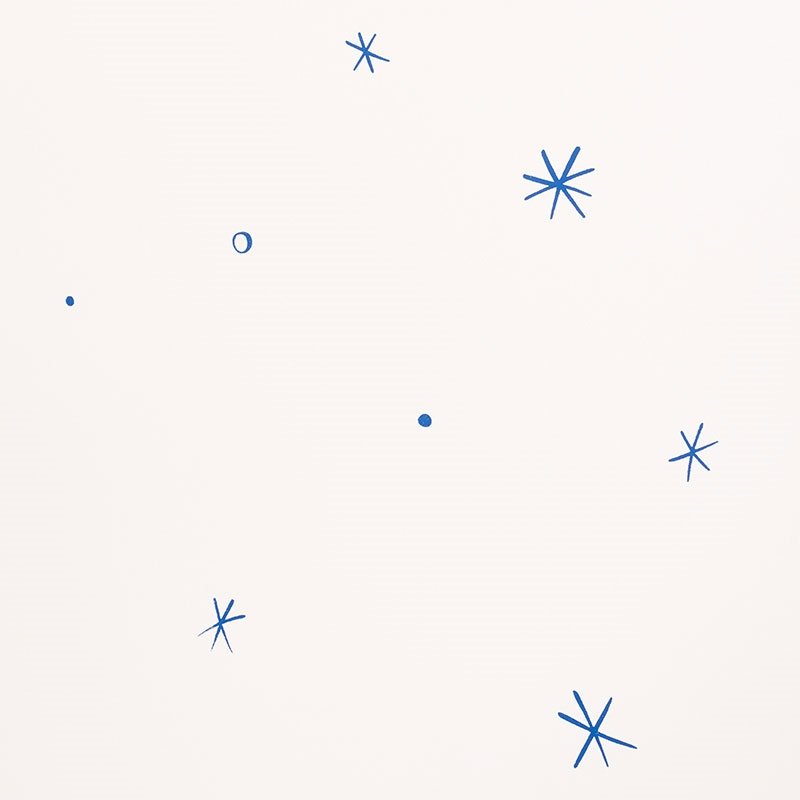 Select 5009420 Calisto Ivory Cobalt Schumacher Wallpaper