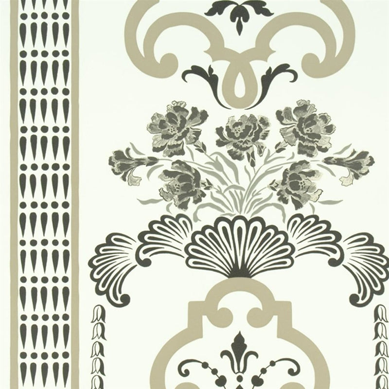 Sample P554-01 Bergius, Linen by Designer Guild Wallpaper