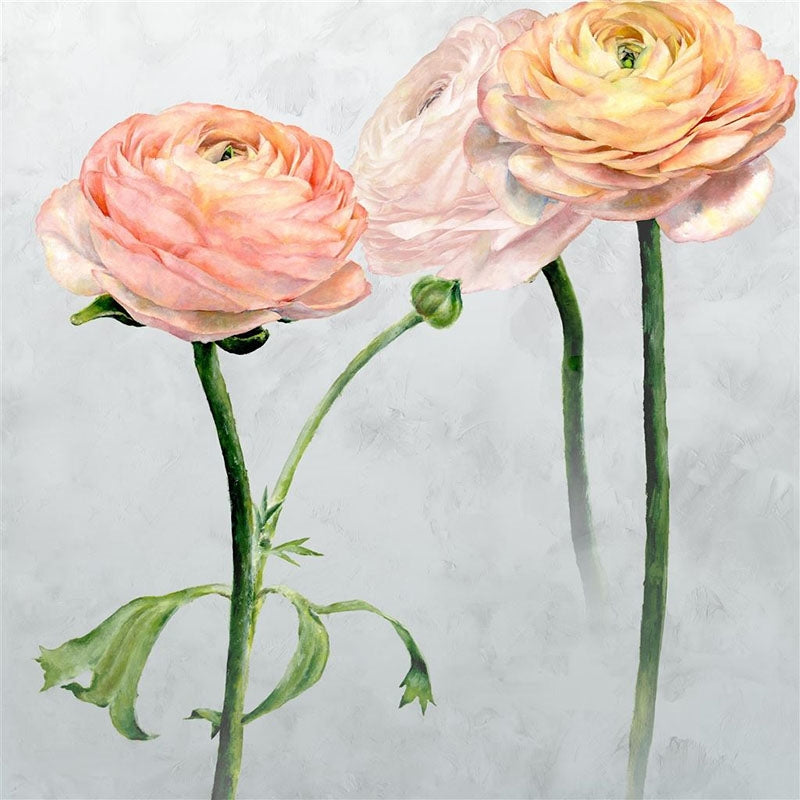 Shop PDG1099/01 Tourangelle Scene 1 Peony by Designer Guild Wallpaper