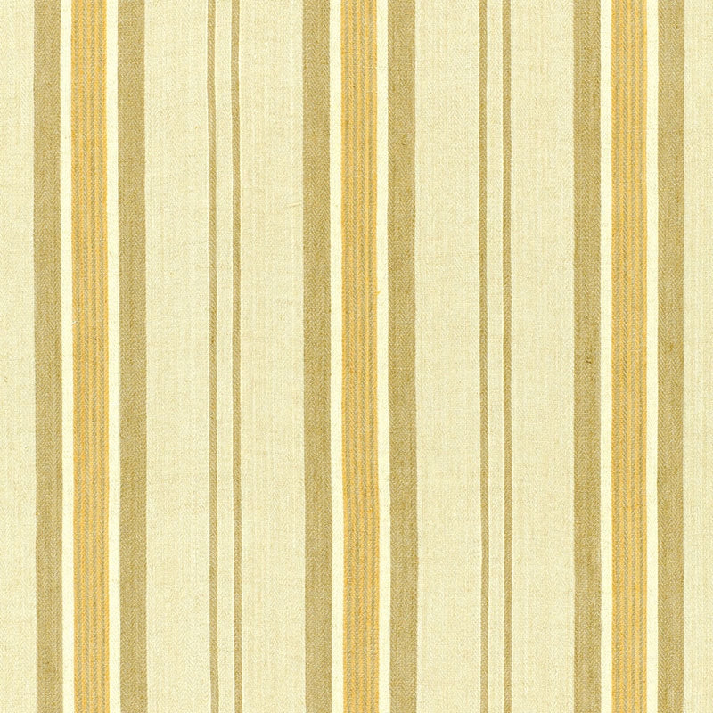 Purchase sample of 54152 Sagaponic Linen Stripe, Driftwood by Schumacher Fabric