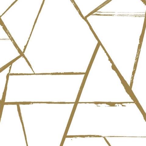 CC1294 Carol Benson-Cobb Signature Gold Metallic Intersect Wallpaper by York Wallpaper
