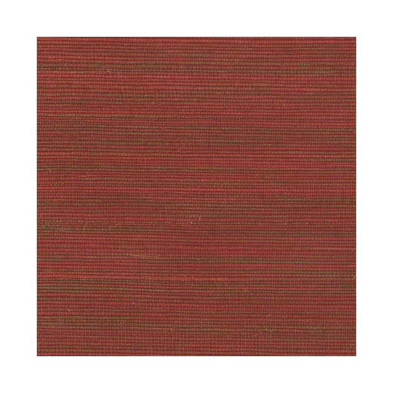 Sample - GR1067 Grasscloth Resource, Red Grasscloth Wallpaper by Ronald Redding