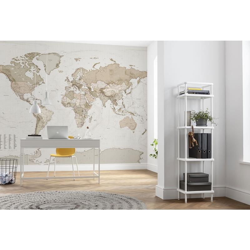 X7-1015 Colours Earth Map Wall Mural by Brewster,X7-1015 Colours Earth Map Wall Mural by Brewster2