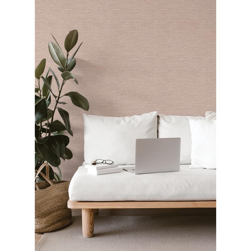 Buy 4014-26464 Seychelles Exhale Blush Texture Wallpaper Blush A-Street Prints Wallpaper