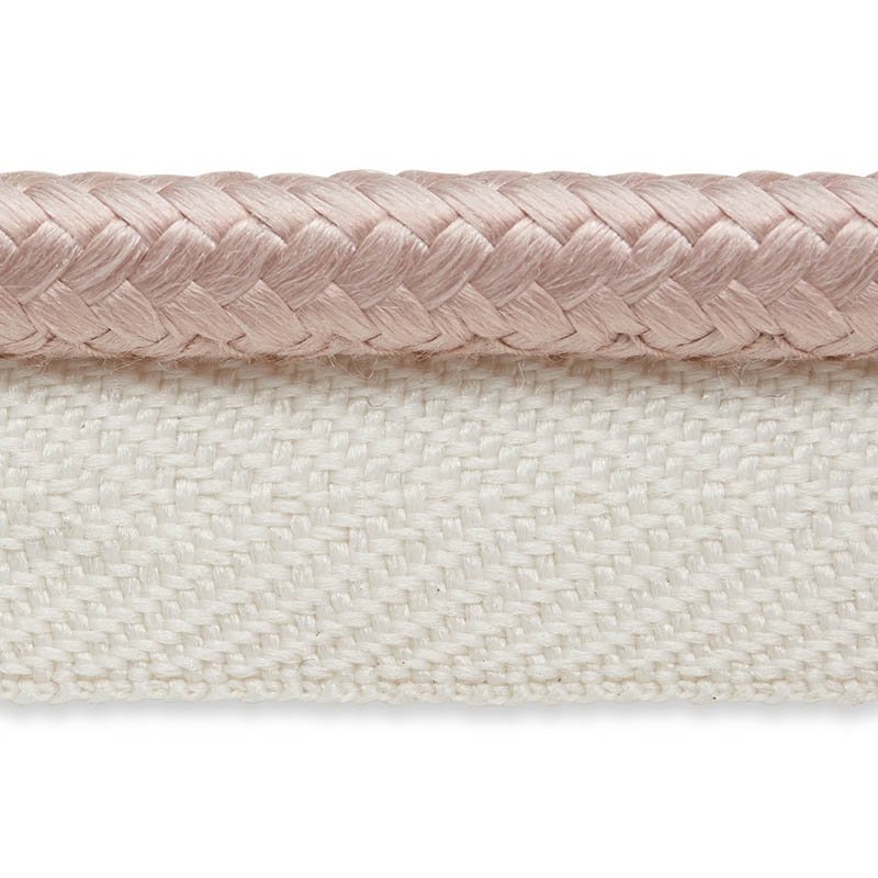74656 Pierre Silk Gimp Narrow,Blush by Schumacher Fabric,74656 Pierre Silk Gimp Narrow