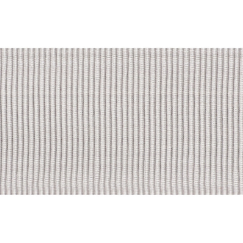 70719 | Faille Tape, Silver - Schumacher Fabric