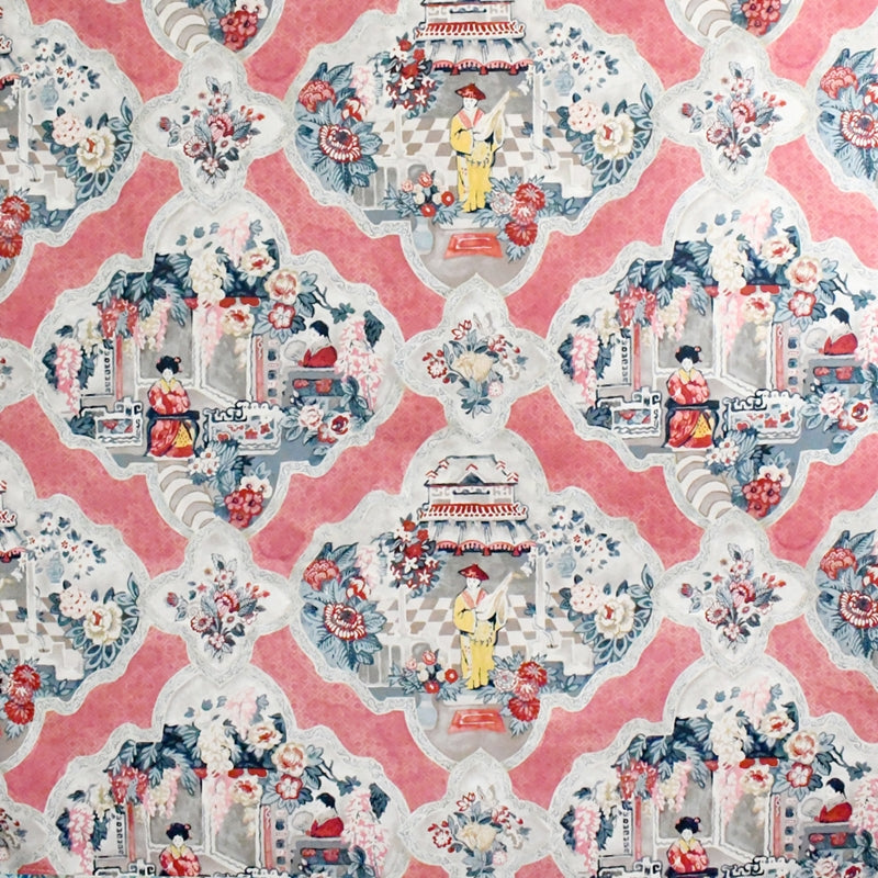 View S5220 Scarlet Pink Greenhouse Fabric