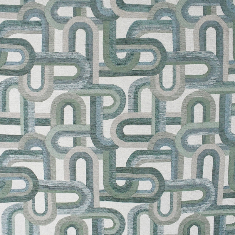 Acquire F3865 River Green Contemporary/Modern Greenhouse Fabric