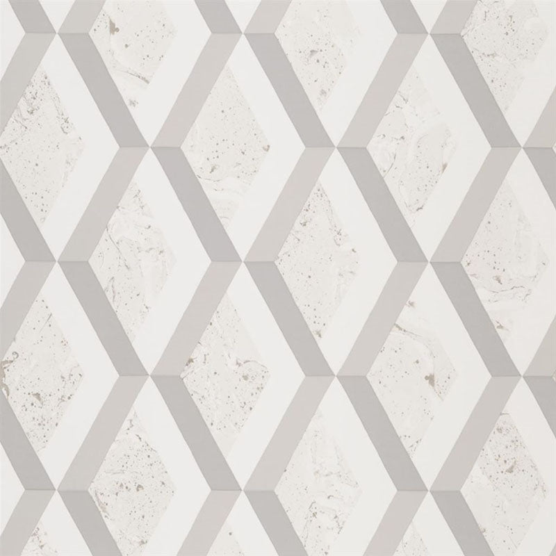 Sample PDG1054-01 Jourdain Steel by Designer Guild Wallpaper