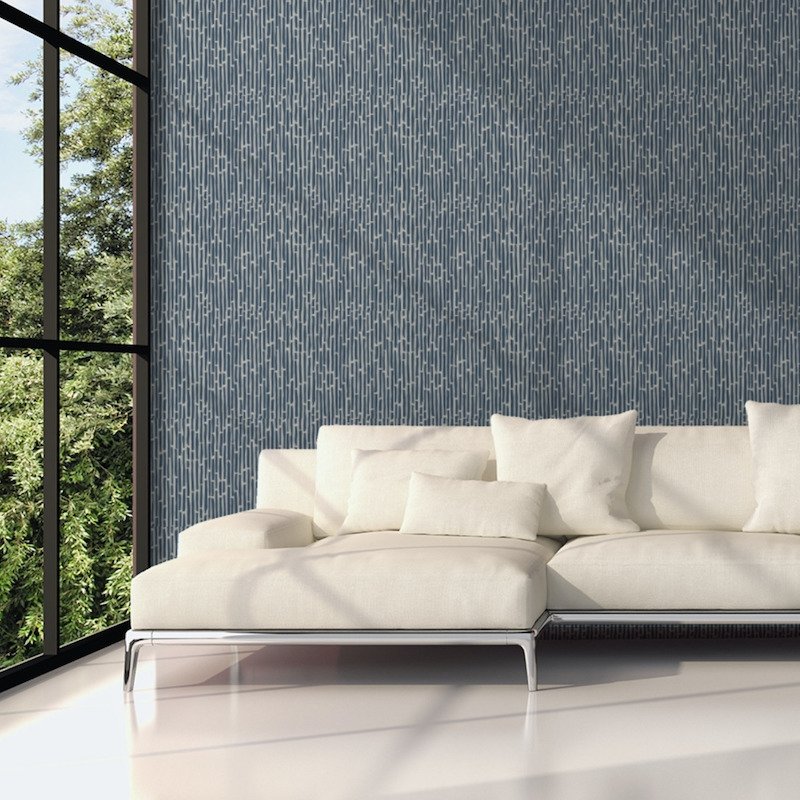 Buy 5007523 Bamboo Marine Schumacher Wallpaper