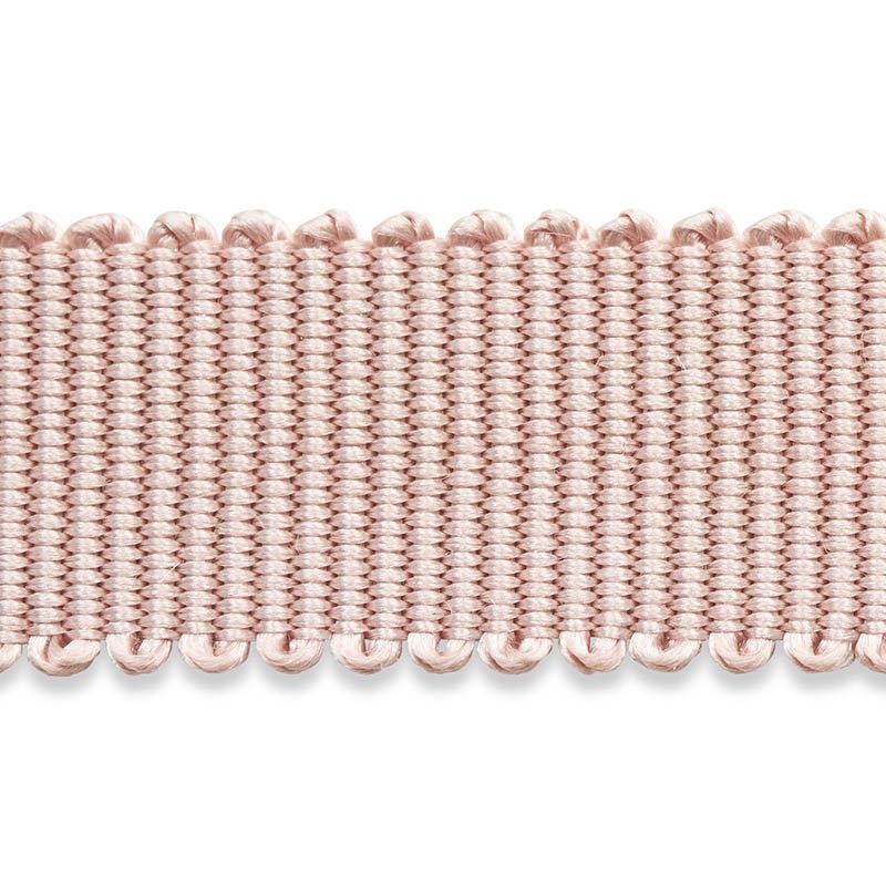 74576 Gustave Silk Lip Cord,Blush by Schumacher Fabric,74576 Gustave Silk Lip Cord