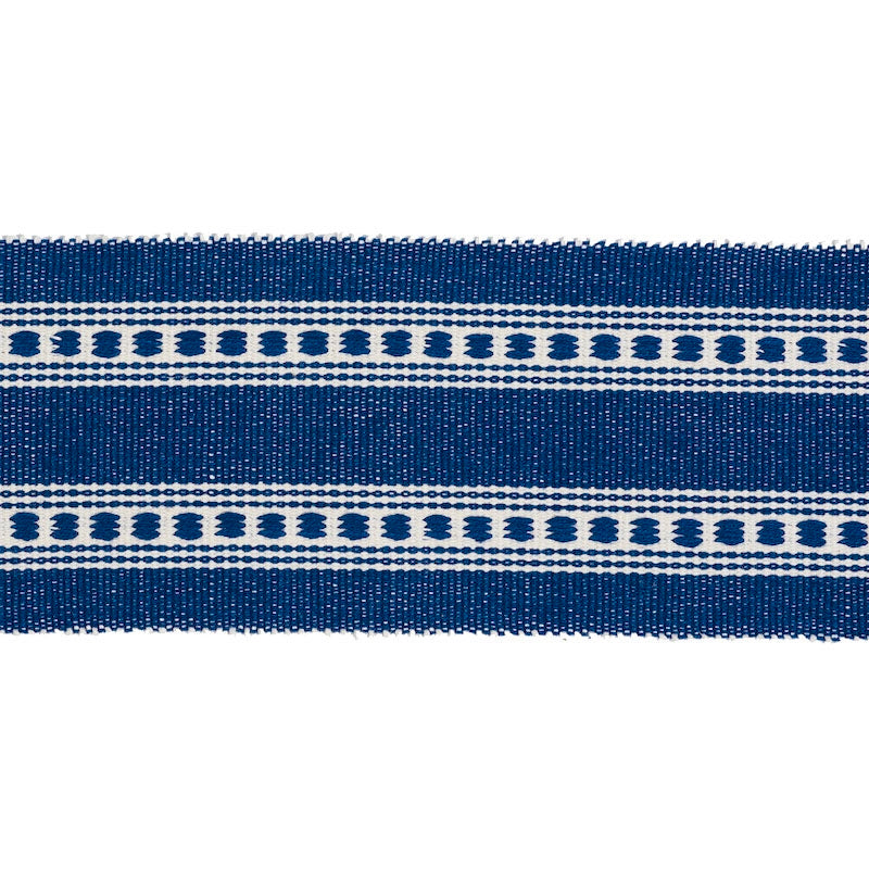 79111 | Lubeck Tape, Navy - Schumacher Fabric