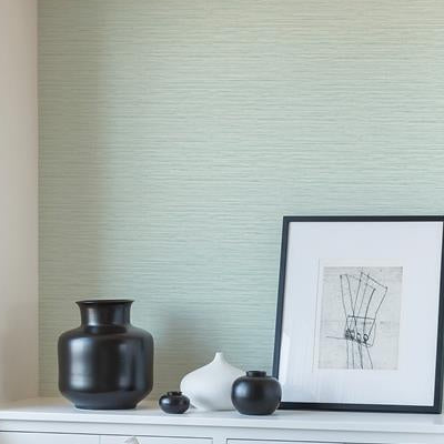 Buy 2988-70302 Inlay Rushmore Aqua Faux Grasscloth Aqua A-Street Prints Wallpaper